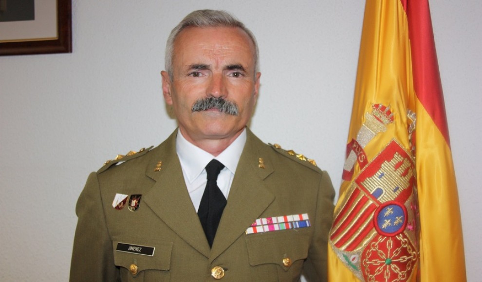 Rafael Jiménez Sánchez, a la seu de Defensa a Lleida