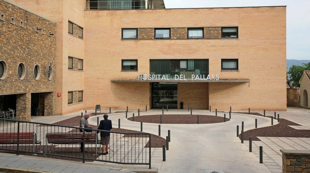 Entrada a l'Hospital Comarcal del Pallars, situat a Tremp