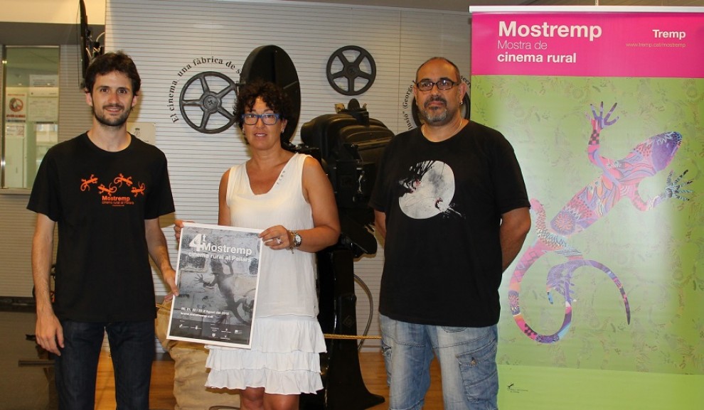 Presentació del Mostremp 2015 al vestíbul de La Lira
