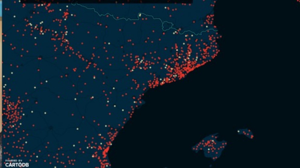 Les dades es poden consultar en un gràfic interactiu