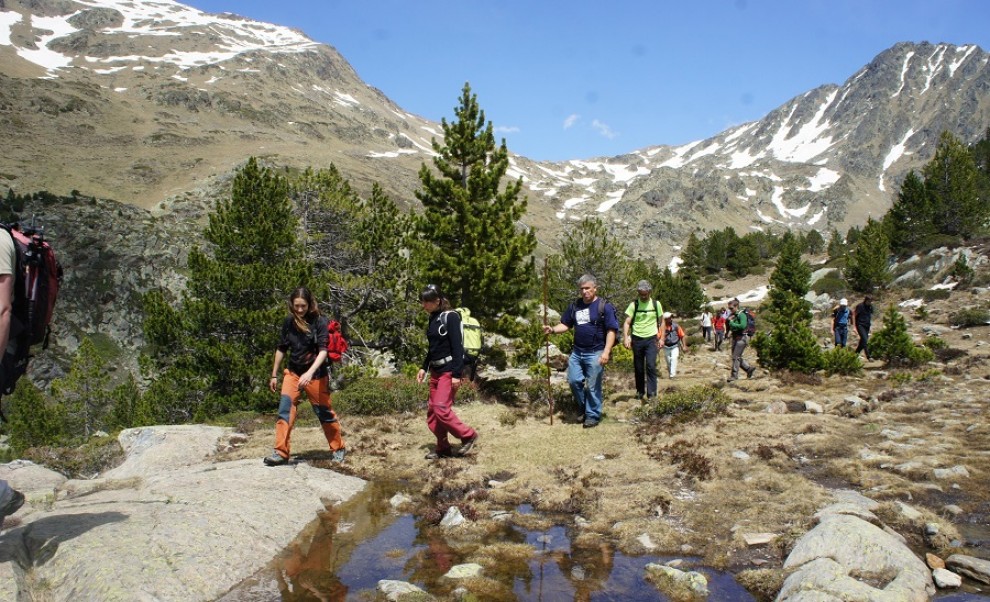 Guies al Parc Natural de l'Alt Pirineu, en imatge d'arxiu