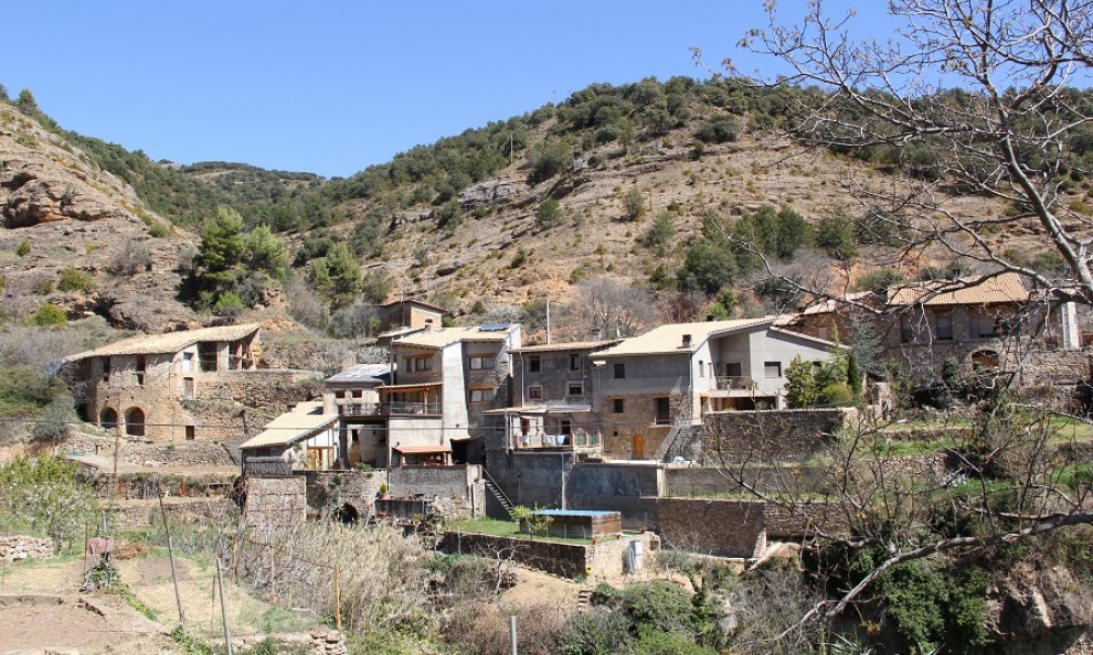 Imatge d'arxiu del poble de Rivert, al Pallars Jussà