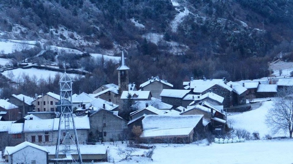 Neu caiguda aquest cap de setmana a Àreu