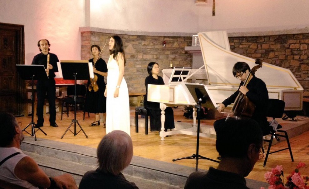 Imatge d'una actuació del festival a Espot