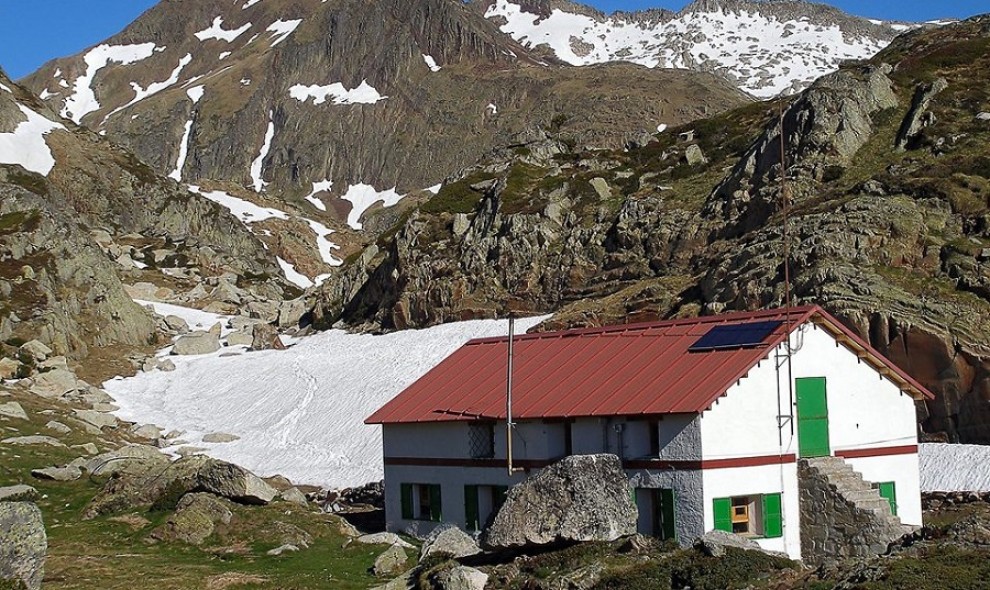 El refugi de Certascan, a 2.232 metres d'altitud