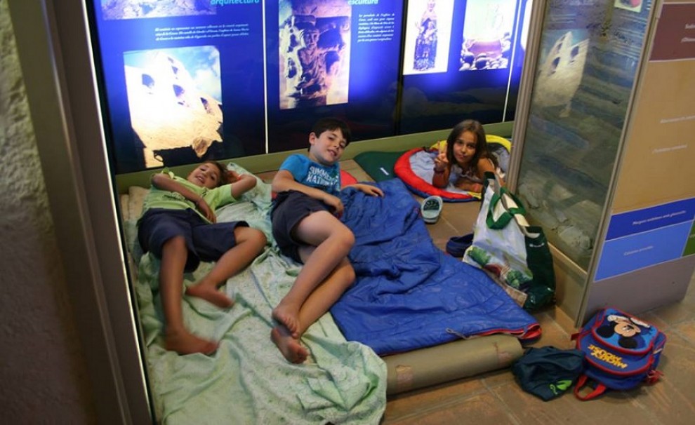 Els més petits podran tornar a dormir a les sales del museu