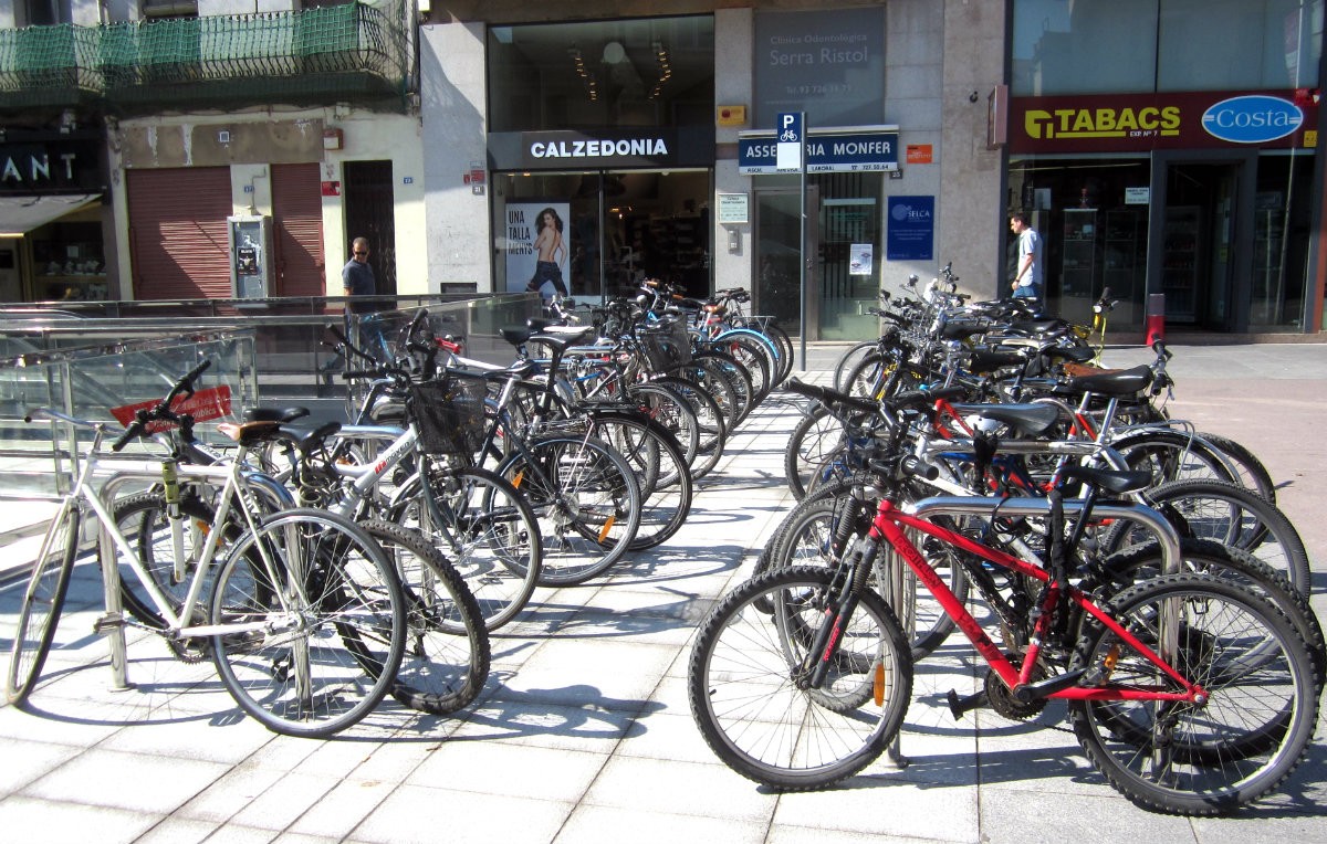 La bici, exemple de mitjà de transport sostenible