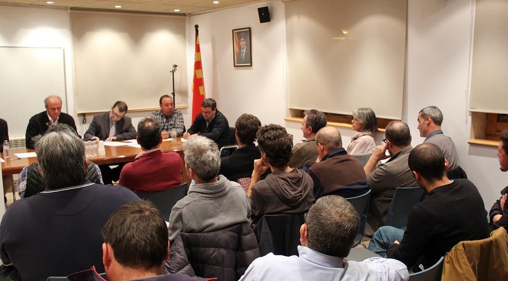 Imatge d'arxiu d'un ple del Consell Comarcal del Pallars Sobirà