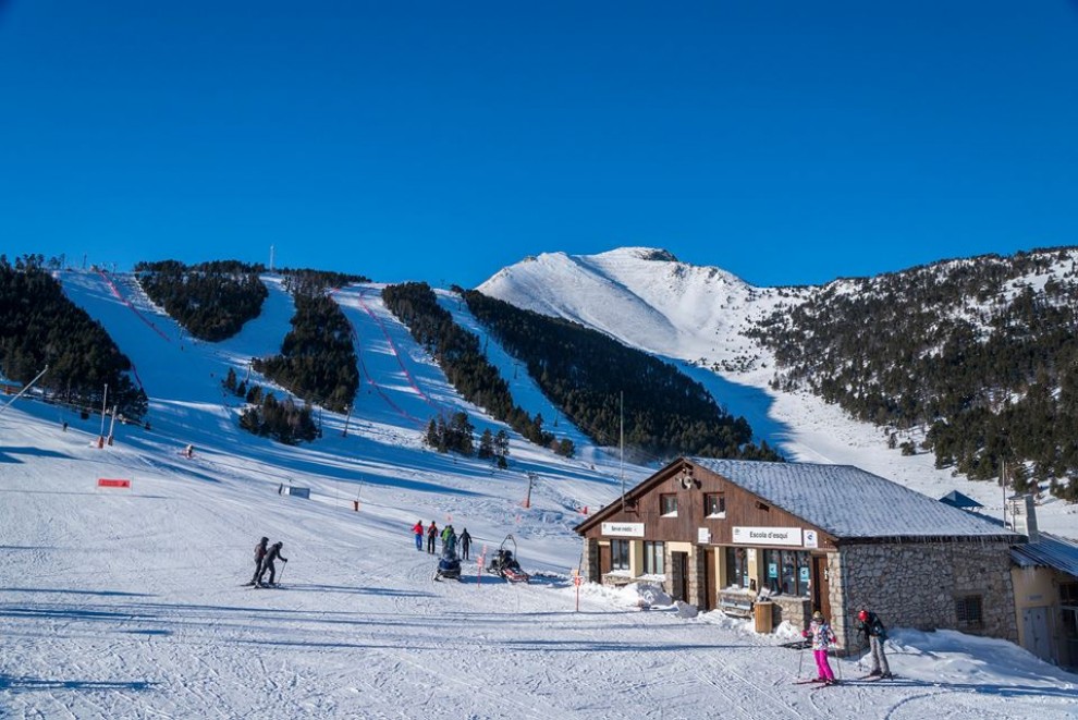 L'estació d'Espot Esquí en una imatge d'arxiu