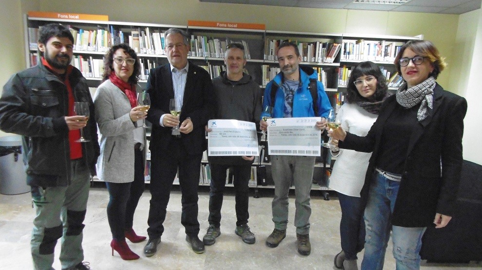 L'acte d'entrega va tenir lloc a la Biblioteca Maria Barbal de Tremp