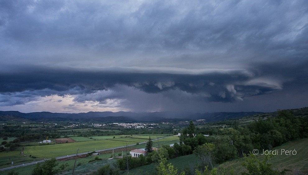 Tempesta de la setmana passada al Pallars Jussà