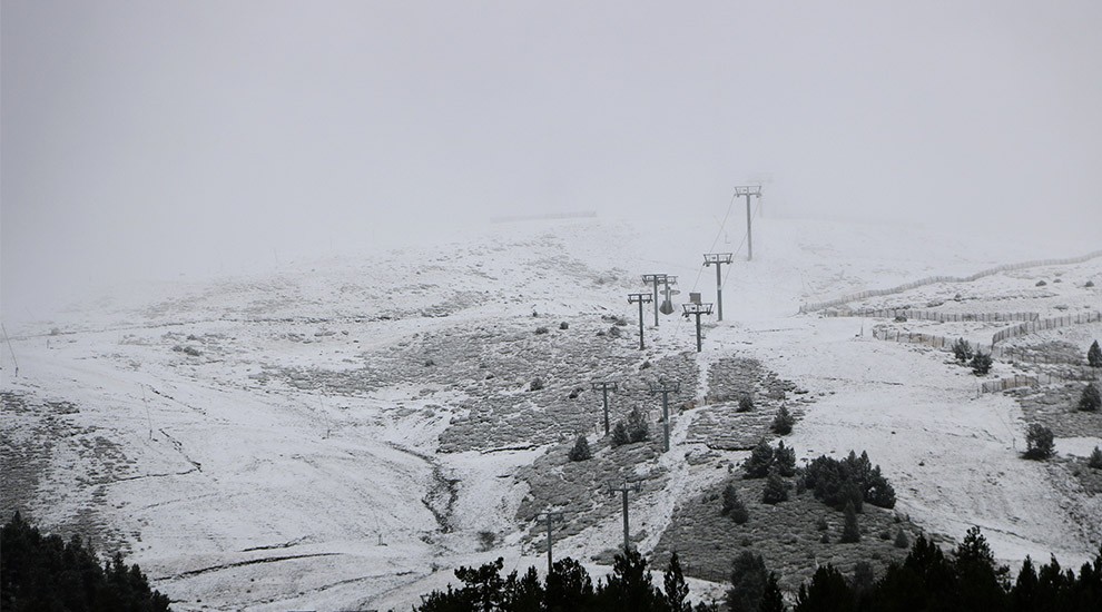 El Pic de l'Orri en una imatge d'aquest dijous