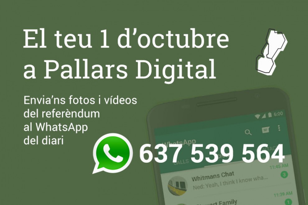 El WhatsApp de Pallars Digital ja està operatiu