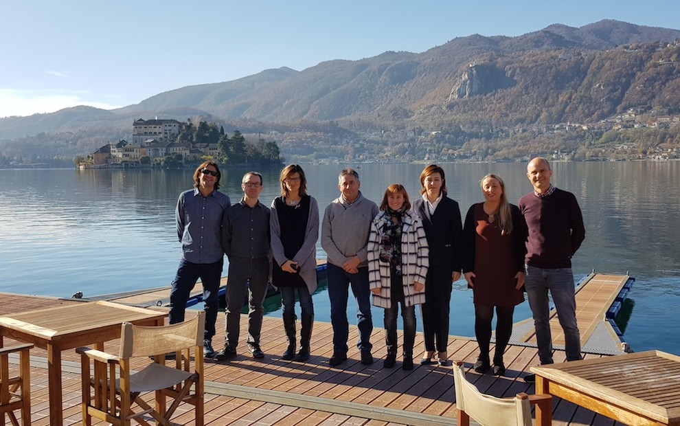 La delegació pallaresa a la zona italiana del llac d’Orta