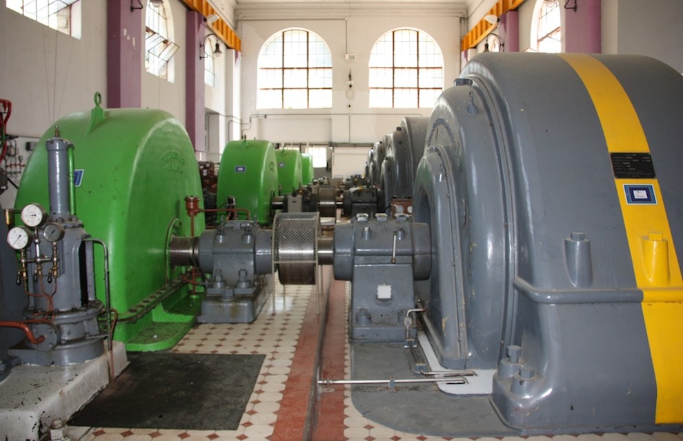 Interior del Museu Hidroelèctric de Capdella, en imatge d'arxiu