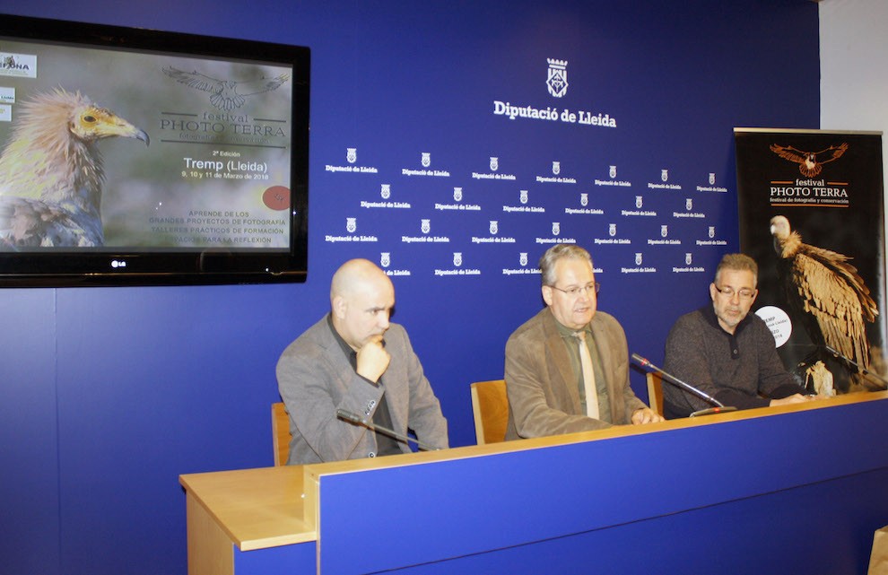 Imatge de la presentació del festival, aquest dilluns, a Lleida