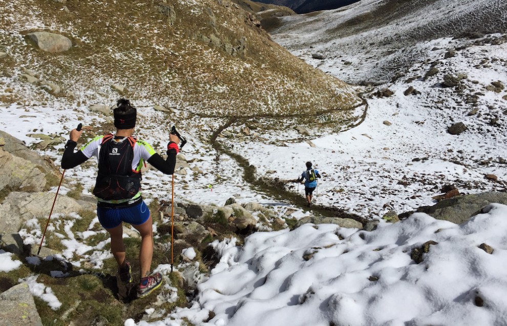 Una participant de la Rialp Matxicots en una edició anterior