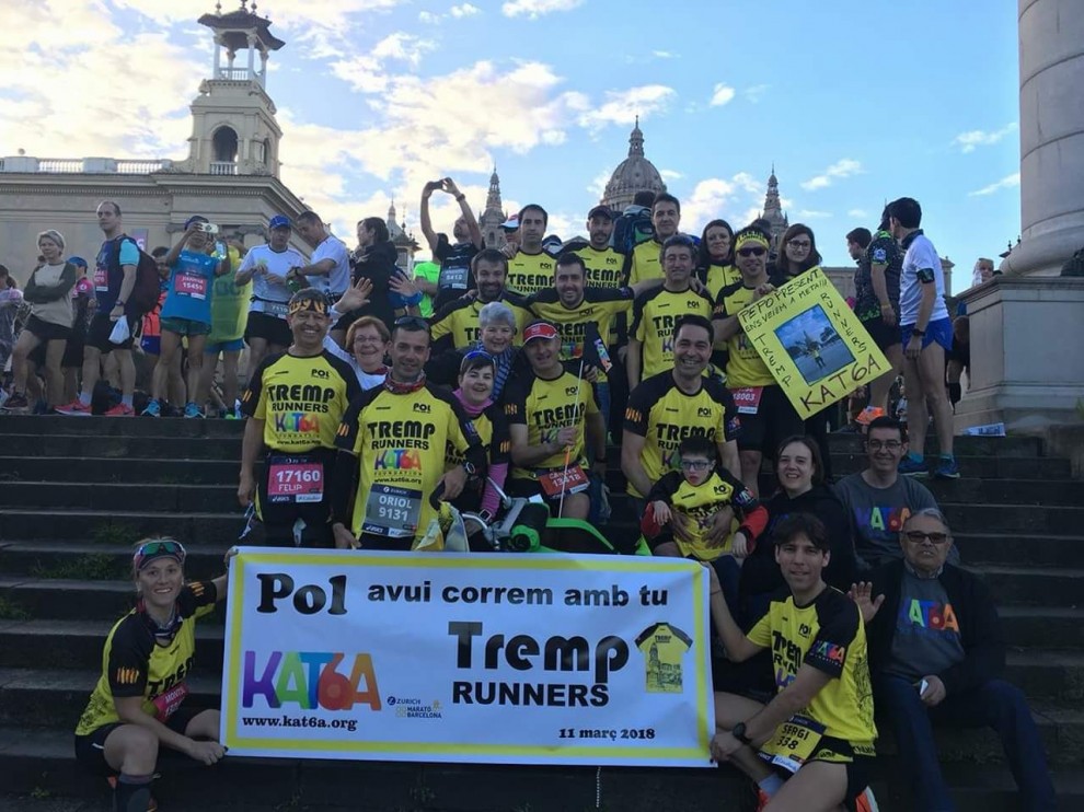Els Tremp Runners van córrer la Marató per donar a conèixer la malaltia del Pol 
