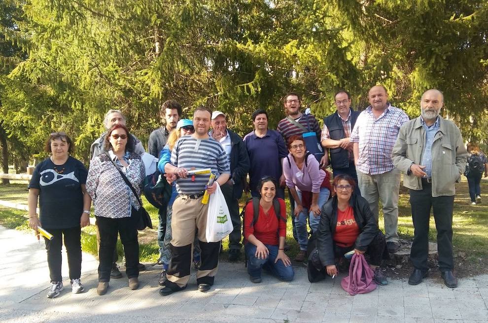 Membres de l’associació, el passat dissabte a Tremp