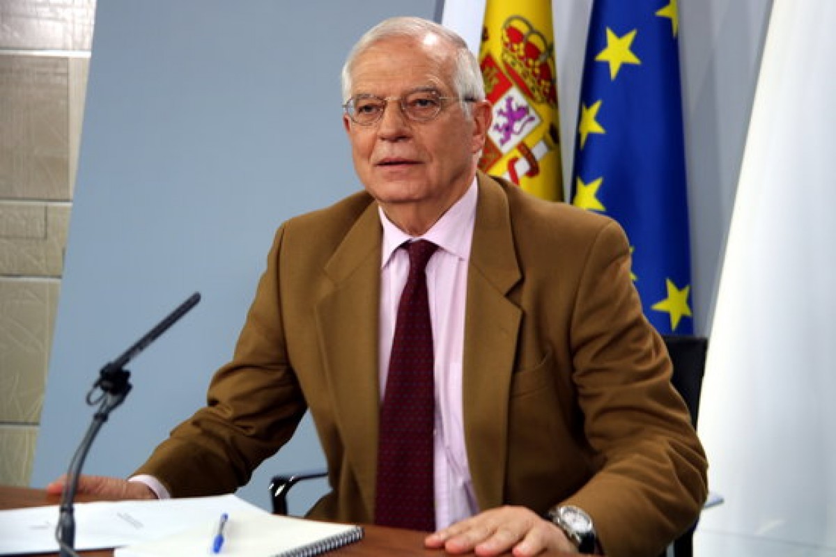 El ministre Josep Borrell a la Moncloa