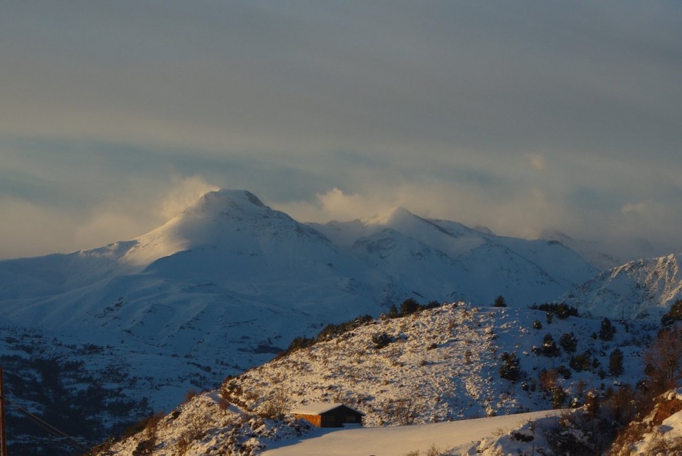Torb intens sobre el Montsent de Pallars, en imatge d’arxiu