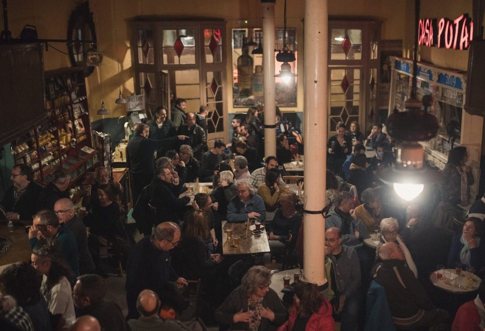 Imatge d’un esdeveniment cultural al Cafe Salon de Salàs de Pallars
