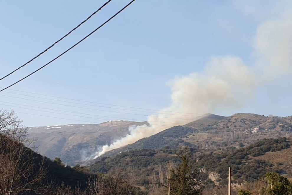El foc es va produir entre els nuclis de Llarvén i Enviny