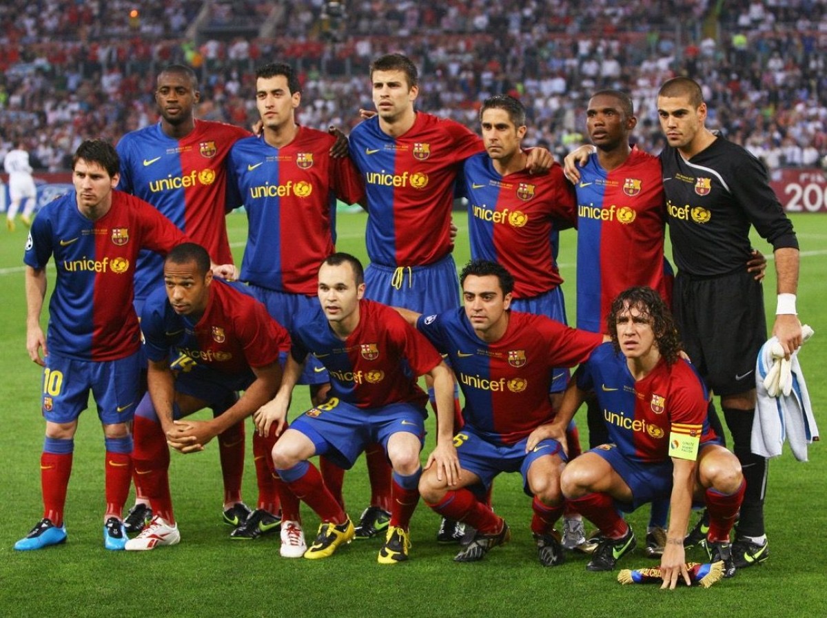 Un dels millors onzes inicials de la història del Barça