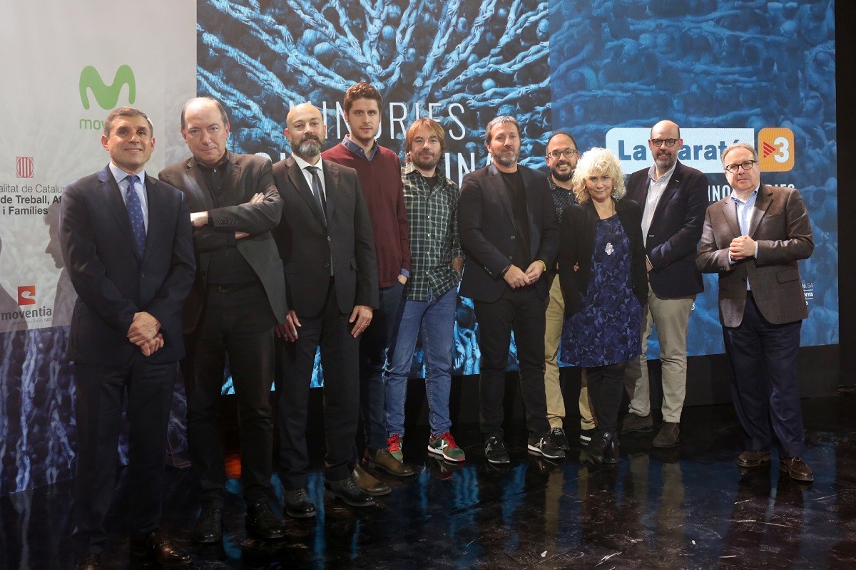 Els presentadors i responsables de La Marató 2019 a TV3 i Catalunya Ràdio