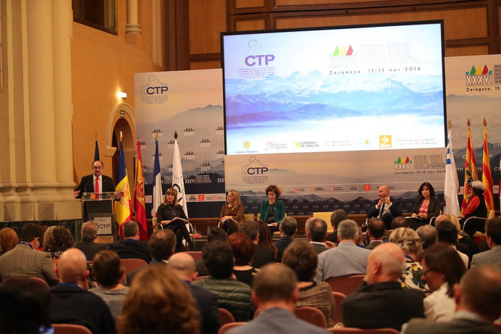 Imatge d’una sessió del CTP a Saragossa l’any 2018