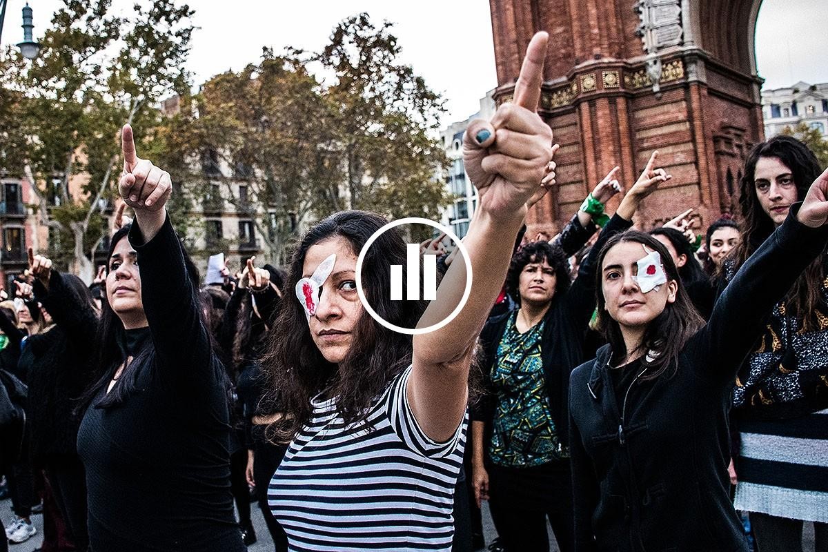 Acció contra les agressions sexuals, a Barcelona