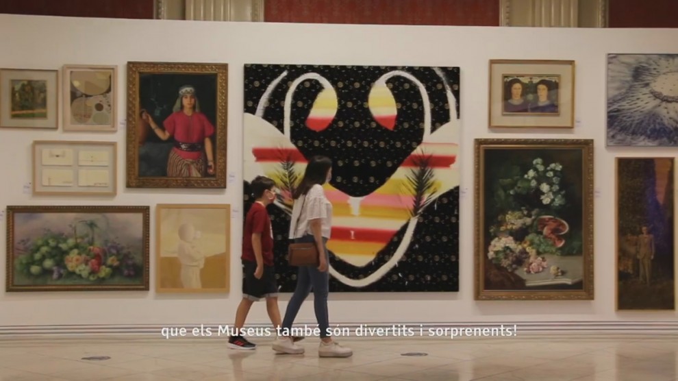 Captura del vídeo promocional de la Xarxa de Museus de les Terres de Lleida