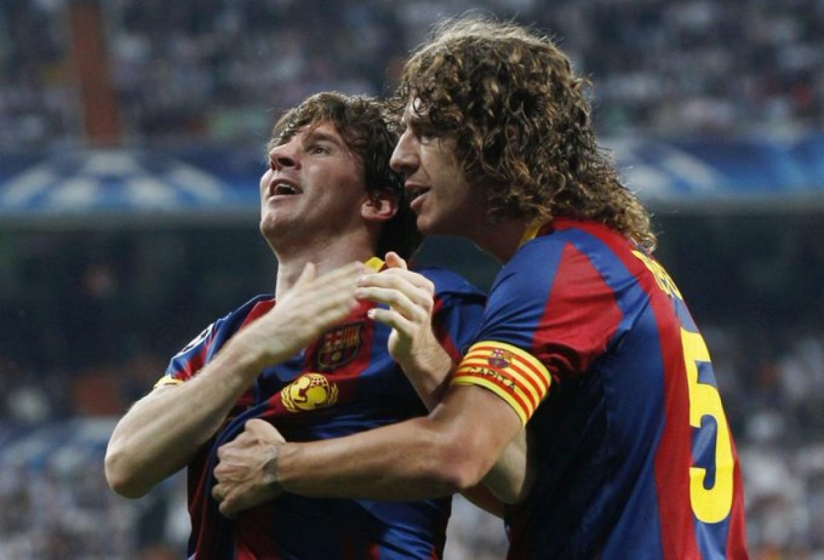 Messi i Puyol, en una imatge d'arxiu