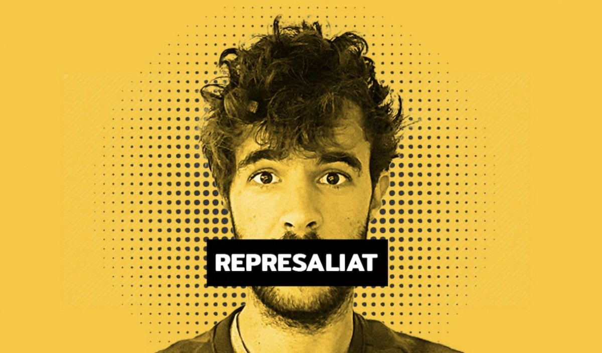 Imatge de la campanya per absoldre el jove pallarès