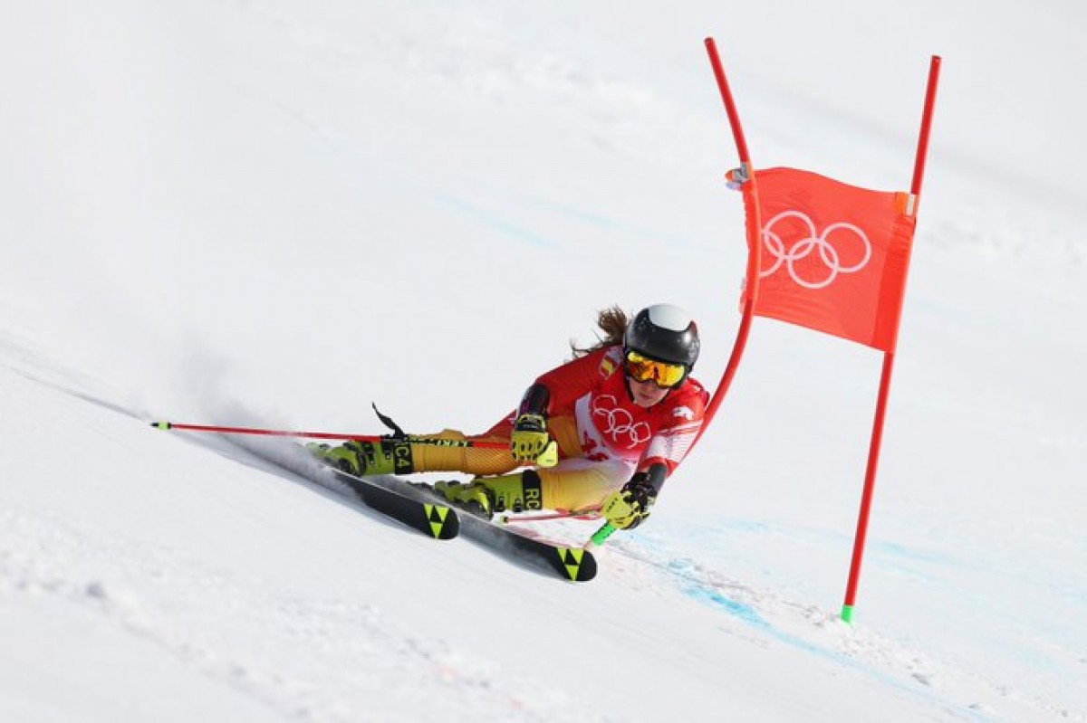 L'esquiadora olímpica Núria Pau en una imatge d'arxiu