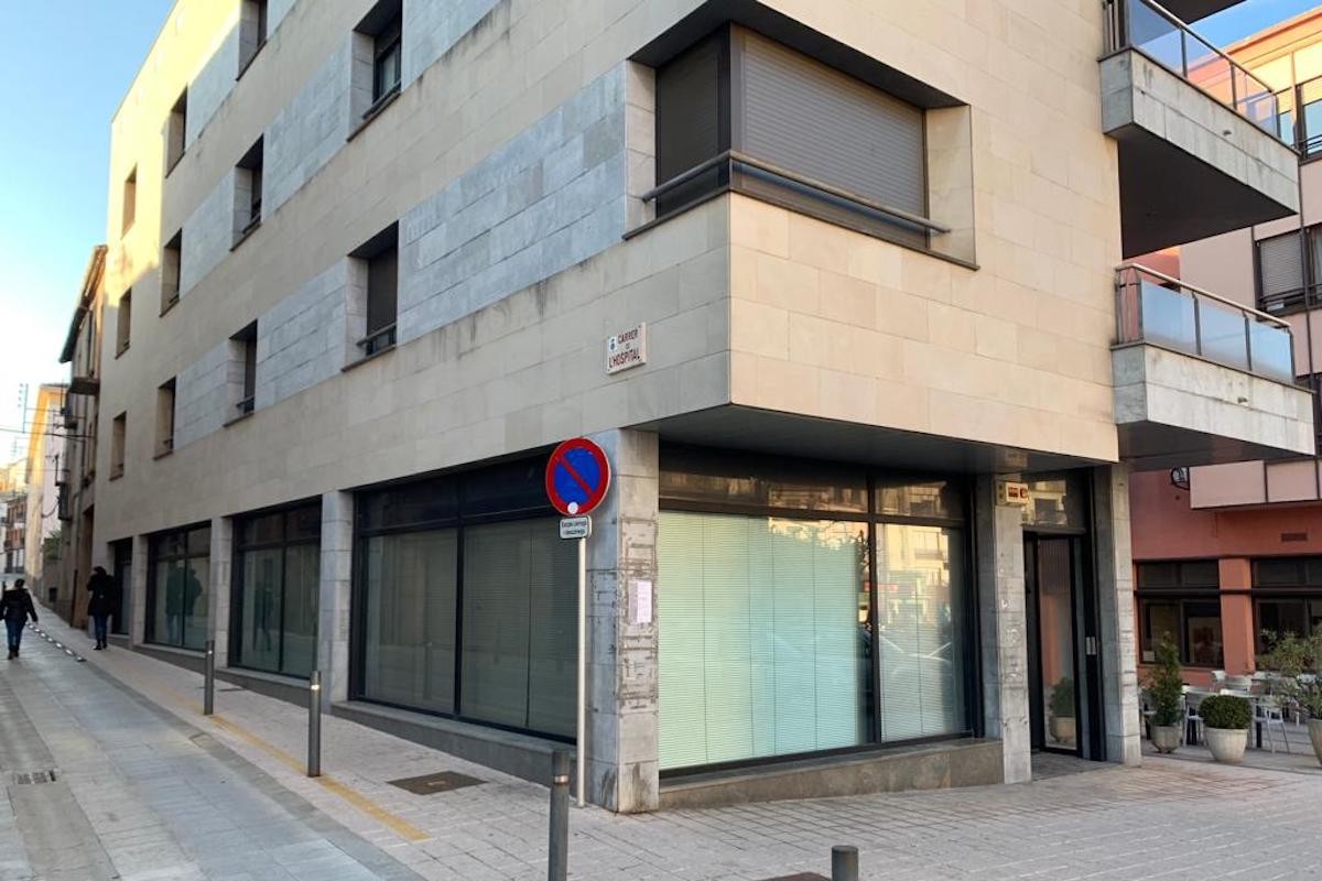 Antiga oficina de Catalunya Caixa a Tremp