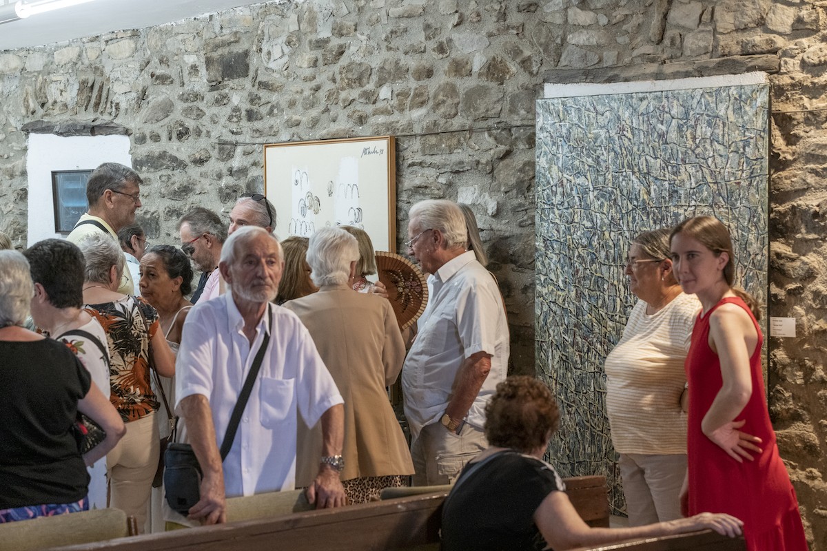 L'acte de cloenda de la Fira va aplegar un nombrós públic a la Pinacoteca de Salàs