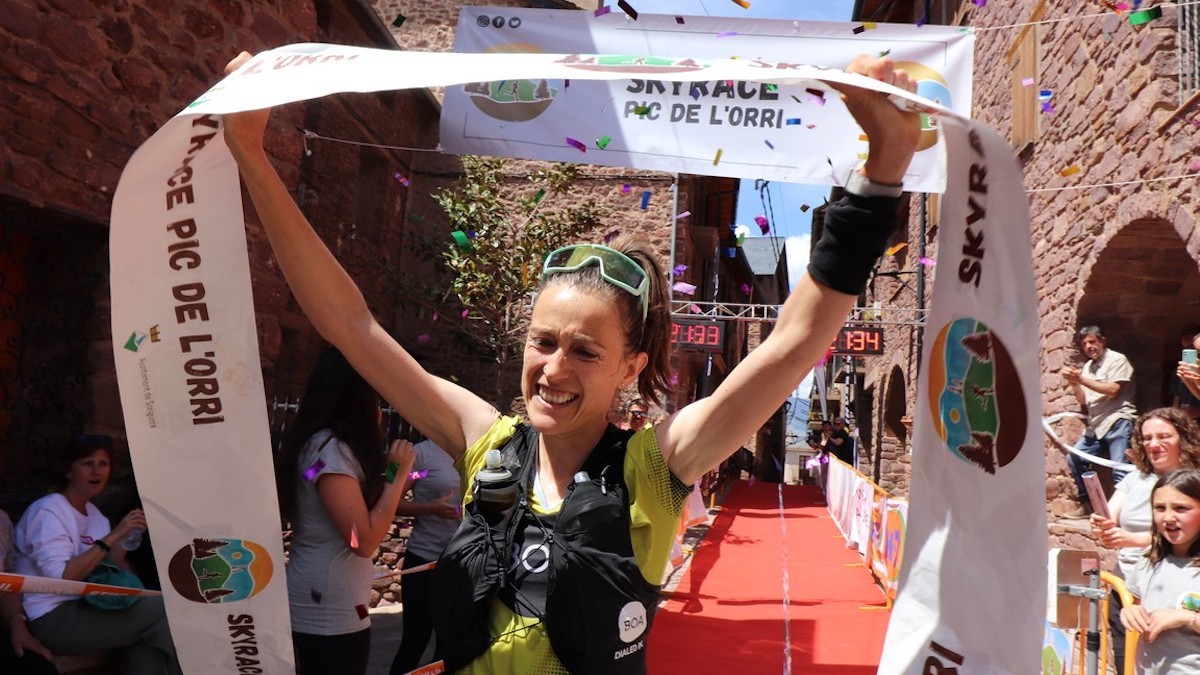 Virginia Pérez, guanyadora de la distància llarga en categoria femenina