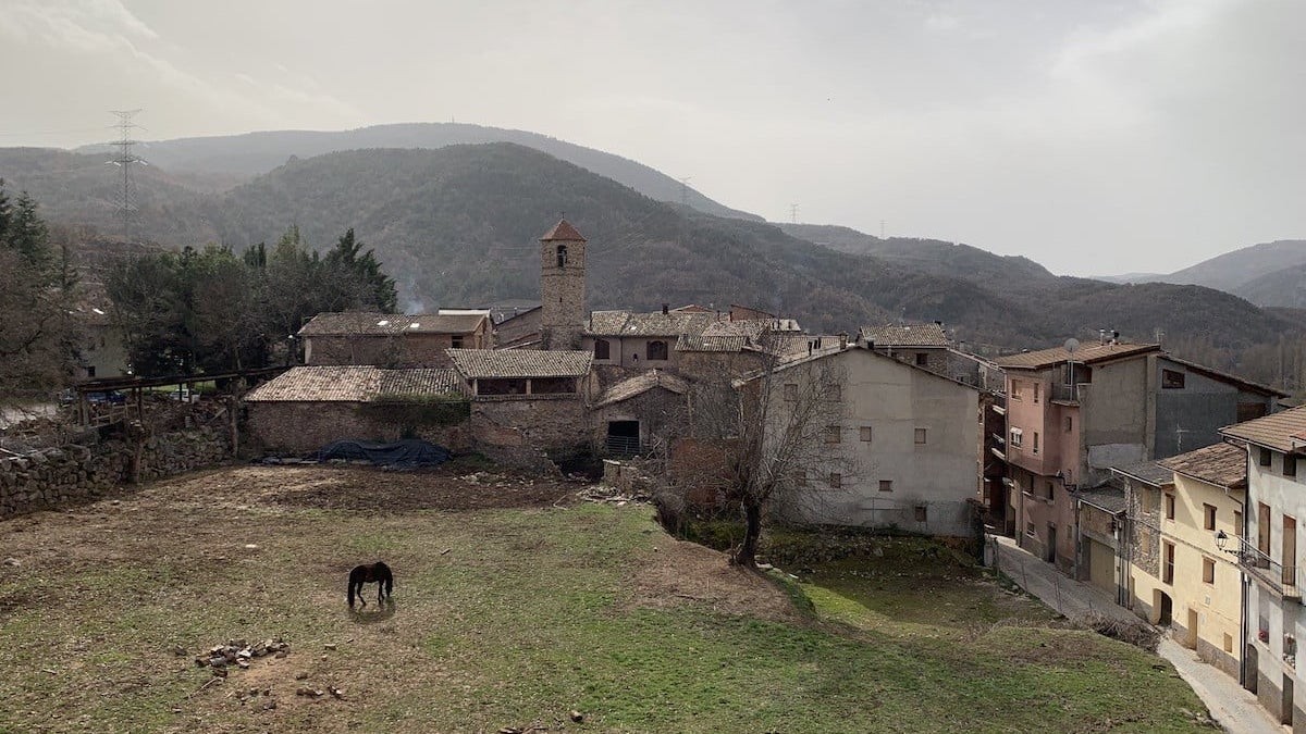 La Pobleta de Bellveí, a la Vall Fosca, en una imatge d'arxiu