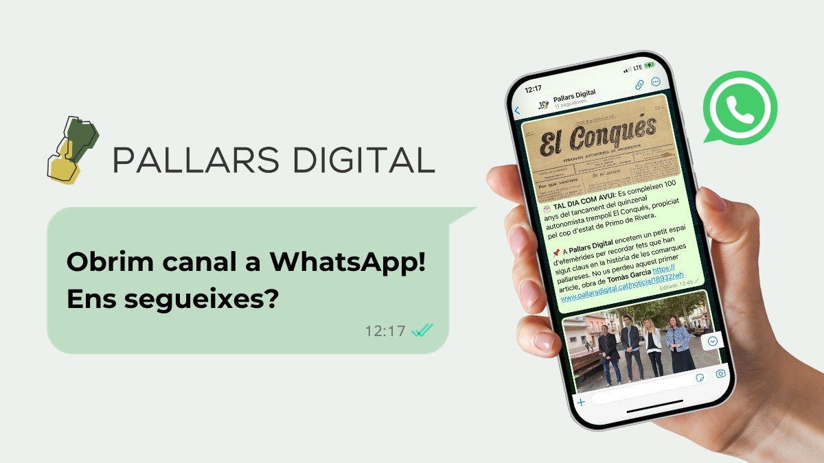 El diari Pallars Digital, també present a WhatsApp