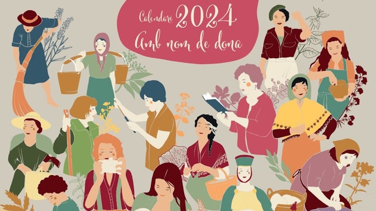 El calendari compta amb les il·lustracions de Mar Hurtado