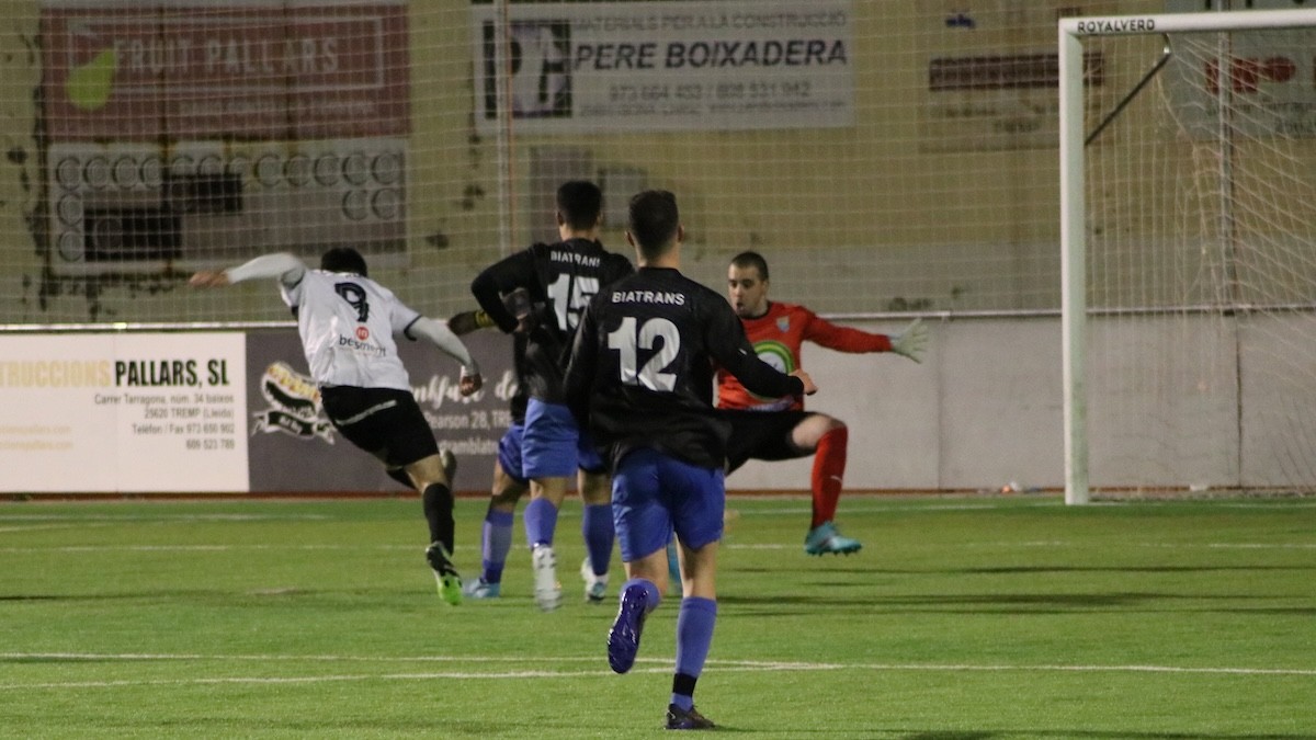 Adrià Codó va ser un dels herois del partit marcant l'únic gol al minut 75