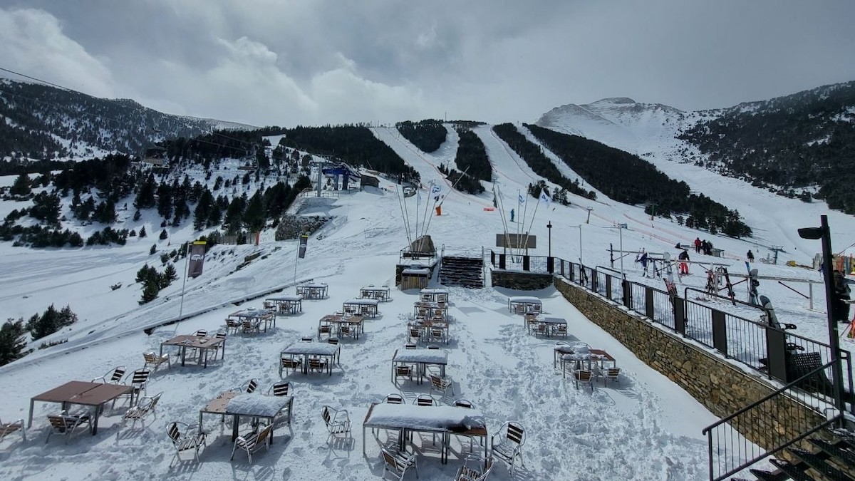A l'estació d'Espot Esquí s'han registrat gruixos d'entre 20 i 35 centímetres de neu nova