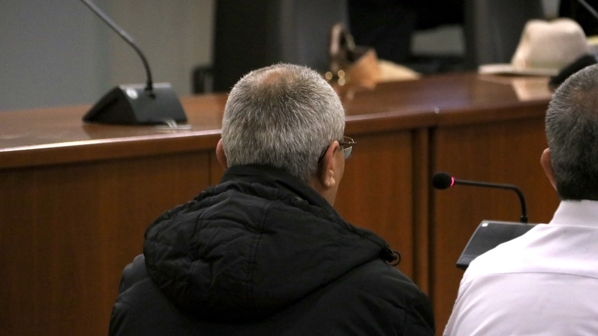 L'home al banc dels acusats de l'Audiència de Lleida