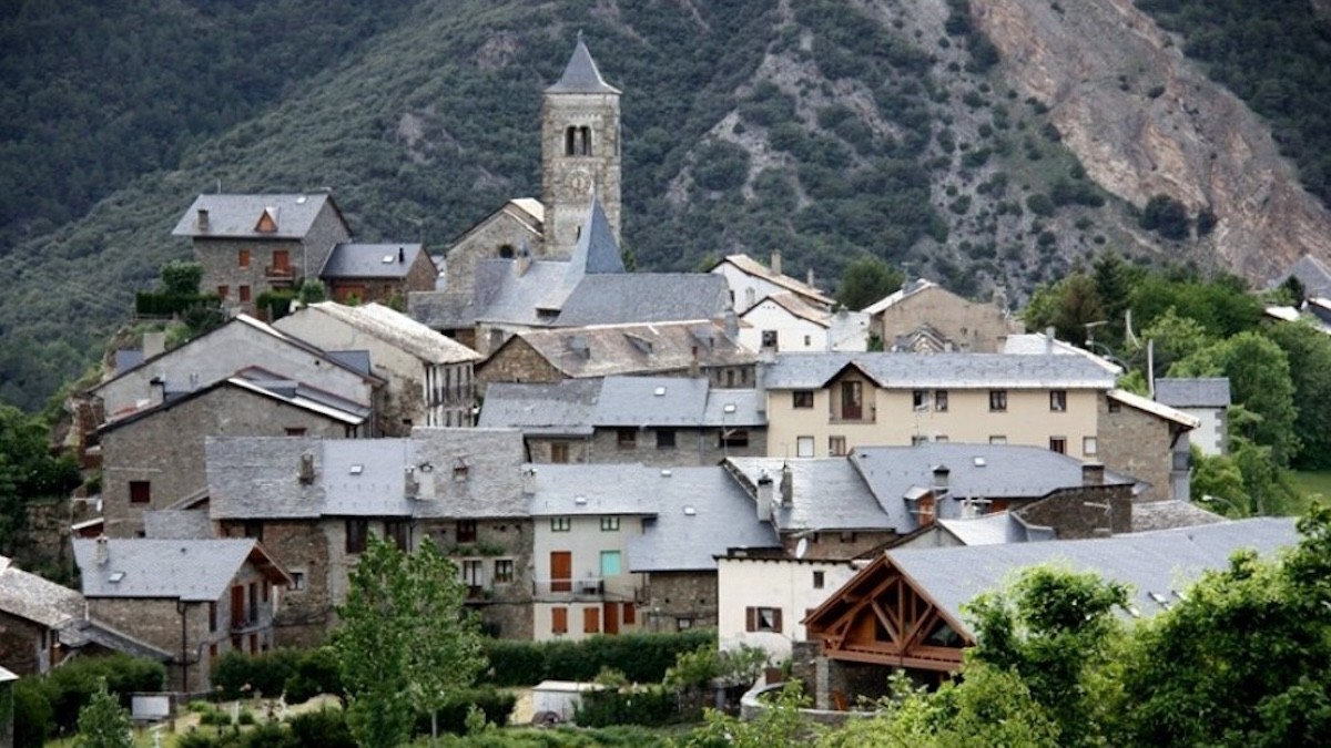 El poble de Tírvia, en imatge d'arxiu.