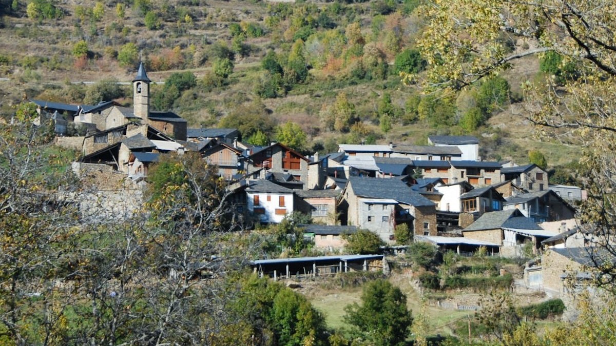 Vista del poble de Seurí