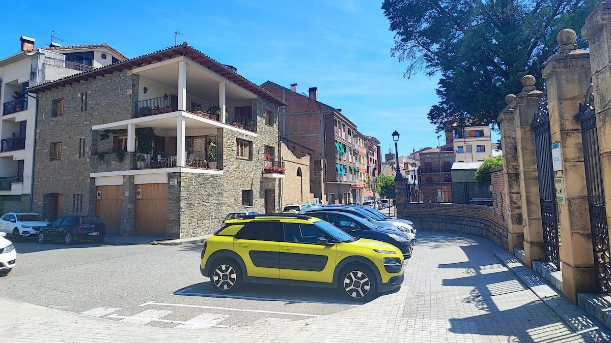 Lloc on s'instal·laran els dos punts de recàrrega