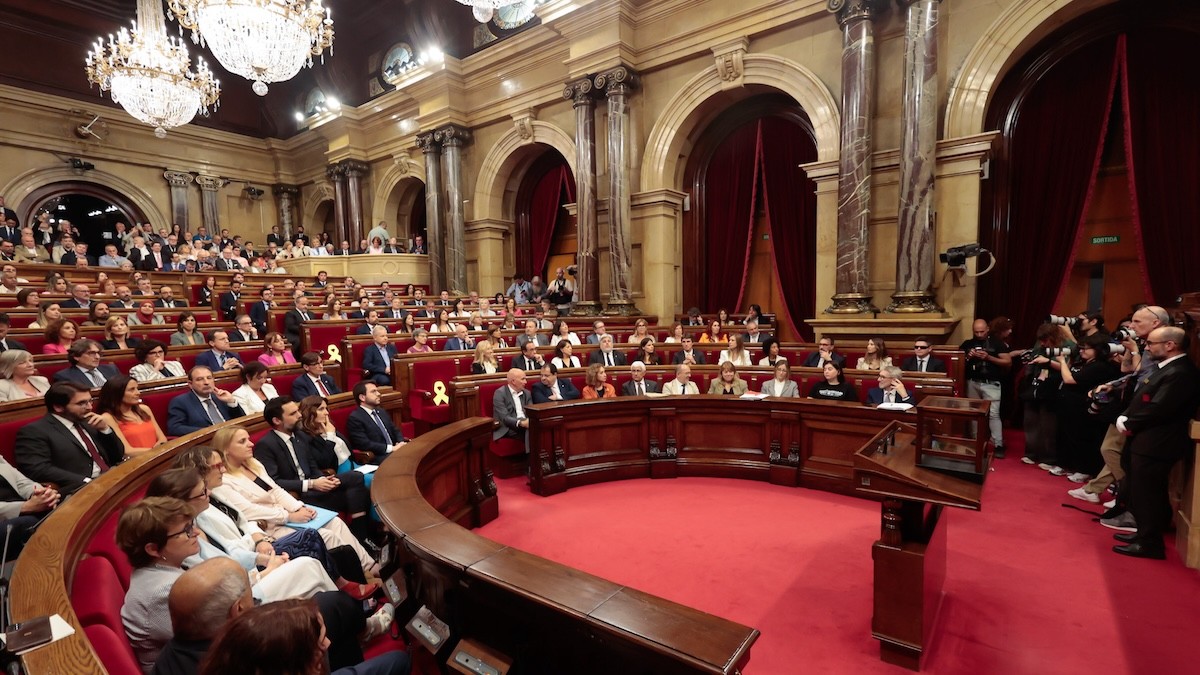 El Parlament de Catalunya de la 15a legislatura