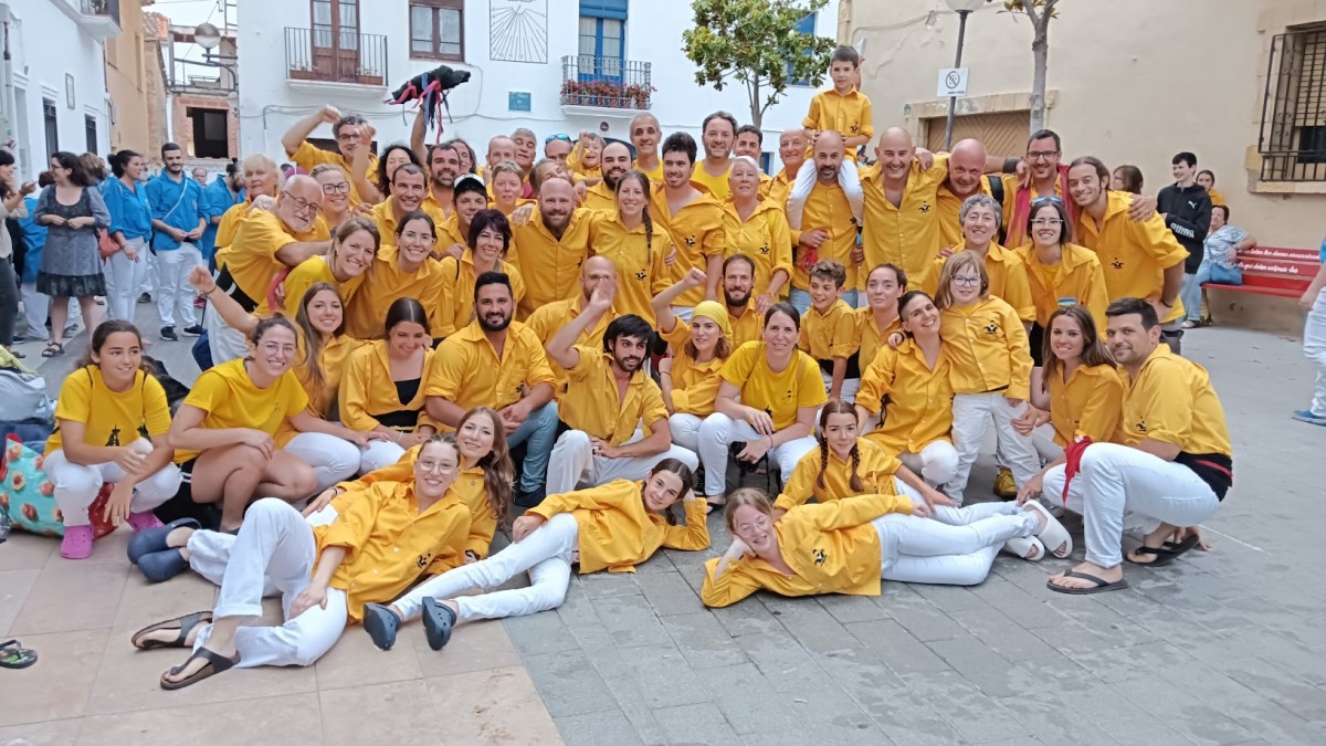 Els pallaresos han descarregat 47 castells des que són colla en formació