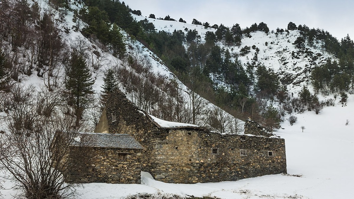La Borda de Socampo en una imatge d'arxiu